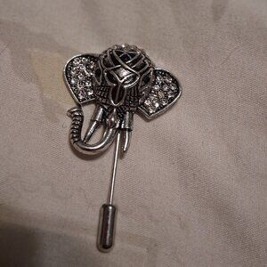 elegant elephant stick pinfinal price please struggling mama/ disabled vet!